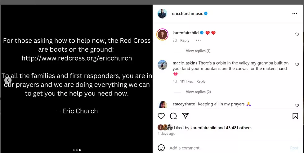 Photo Credit: Eric Church Instagram
