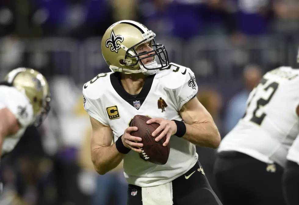 Drew Brees Beat Adrian Peterson in Conditioning Drills