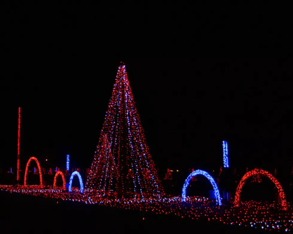 Check Out A Dazzling Display Of Holiday Lights