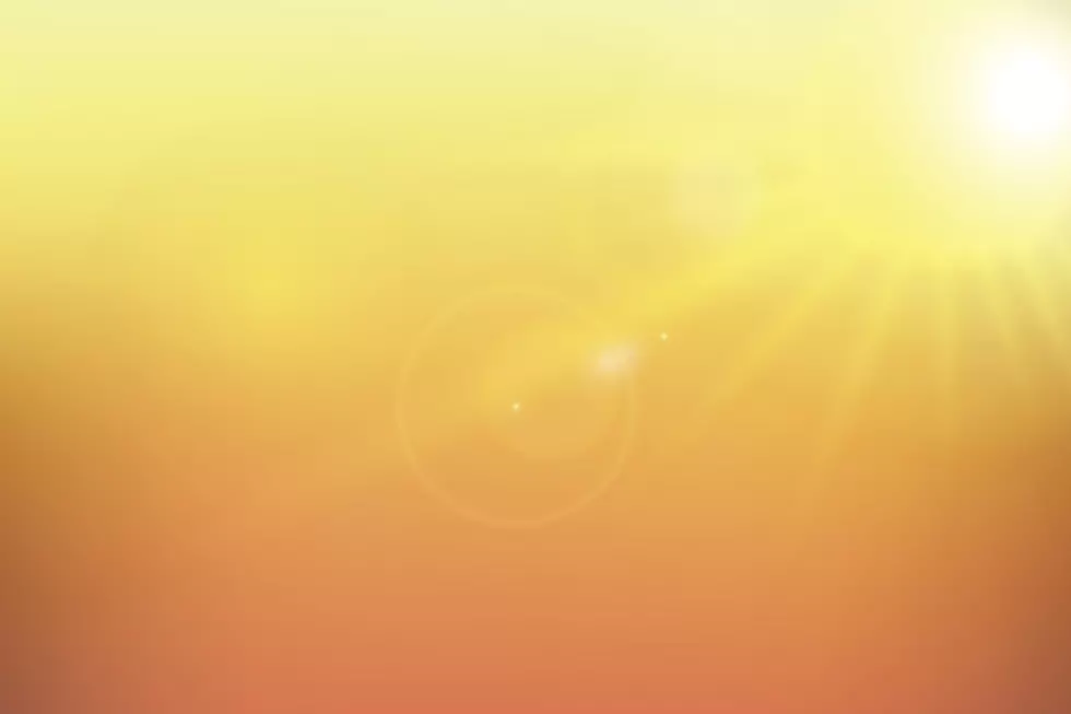 Sunshine yellow background. Vector illustration.