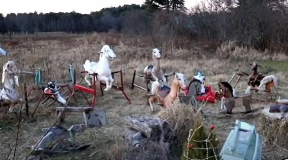 Massachusetts is Home to a Bizarre Rocking Horse Graveyard (Video)