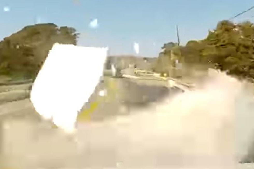 Huge Ice Chunks Smash Through MA Driver&#8217;s Windshield (Video)