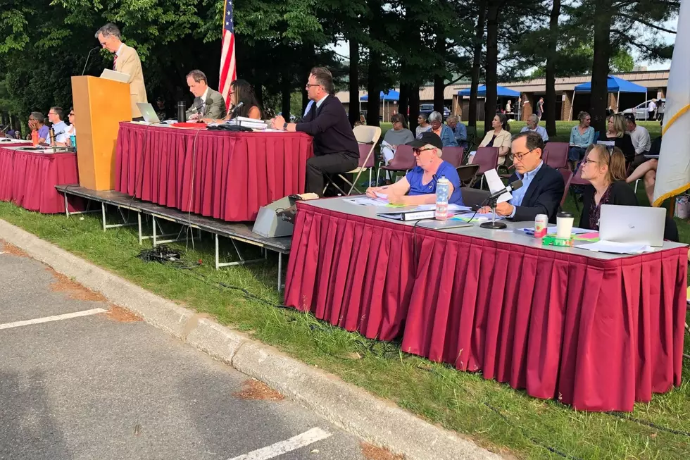 A Robust Crowd Attended The Berkshires Annual Outdoor Town Meeting
