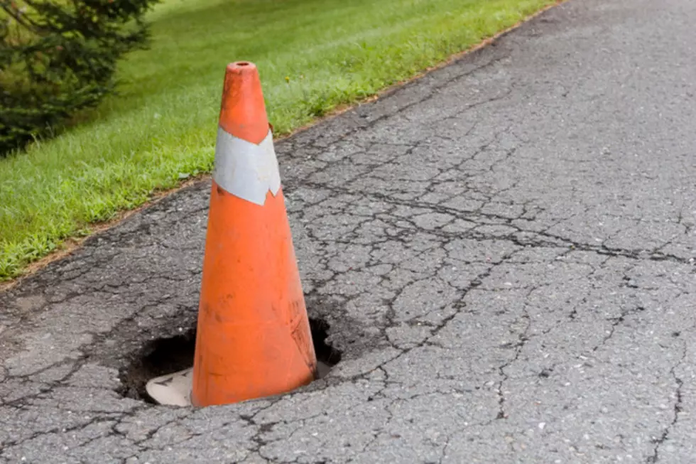 Heavy Rain And Warmer Temps Mean Pot Holes