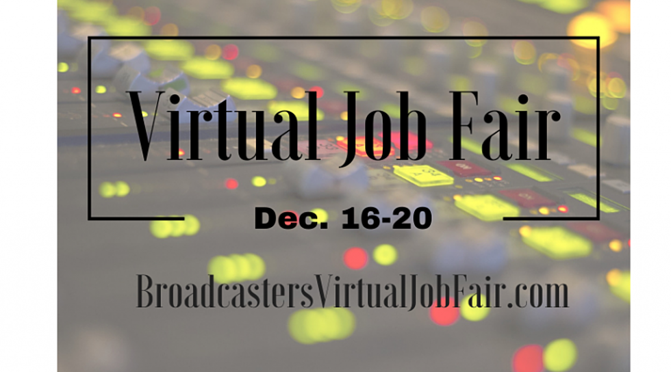 Broadcasters Virtual Job Fair Underway Through Friday