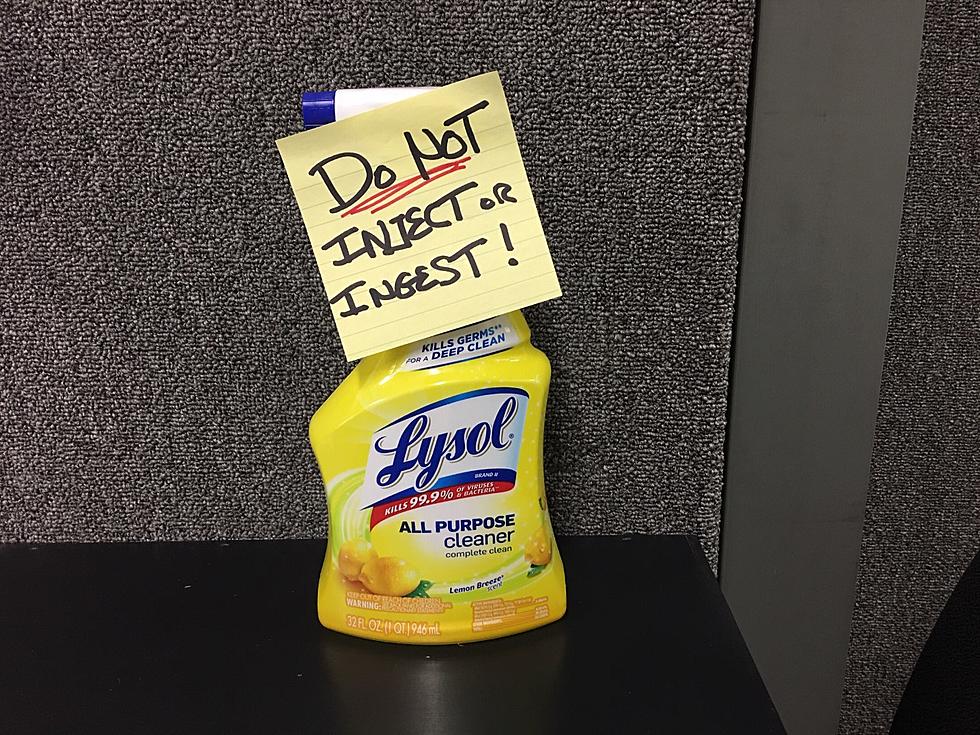 Warning Posted By the Makers of Lysol – Do Not Inject or Ingest