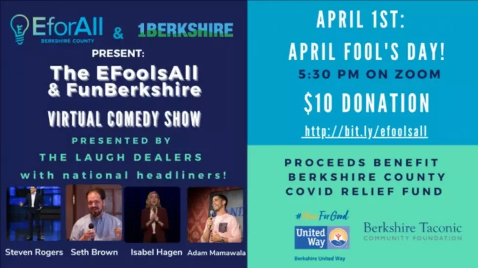 Comedy Event A Benefit for Berkshire County Covid Relief Fund