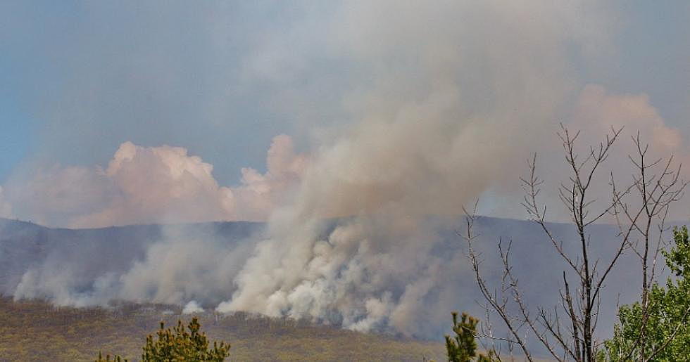 Day Three As Firefighters And Other Agencies Battle Forest Fire