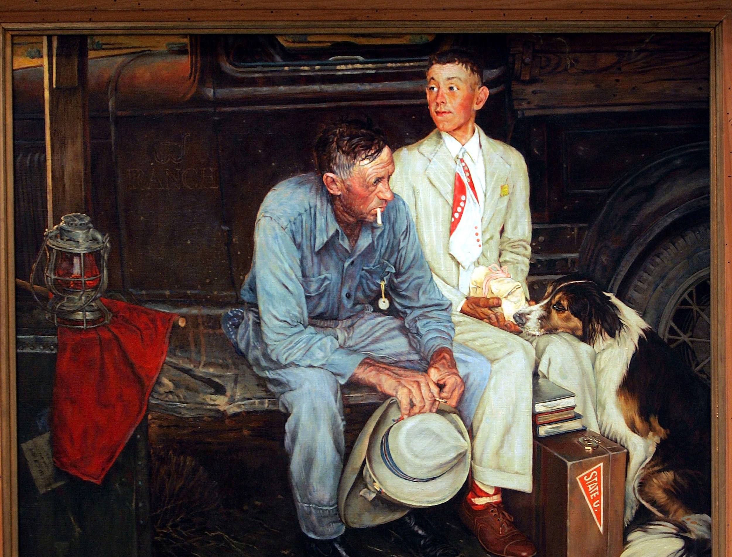 moving day norman rockwell