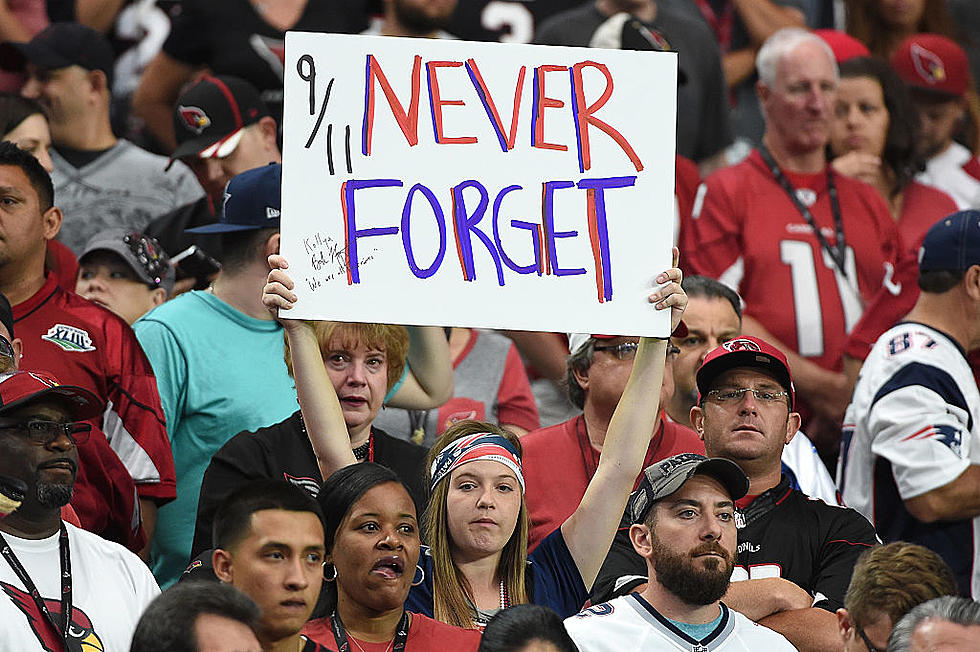 New 9/11 Memorial Unveiled At Gillette Stadium