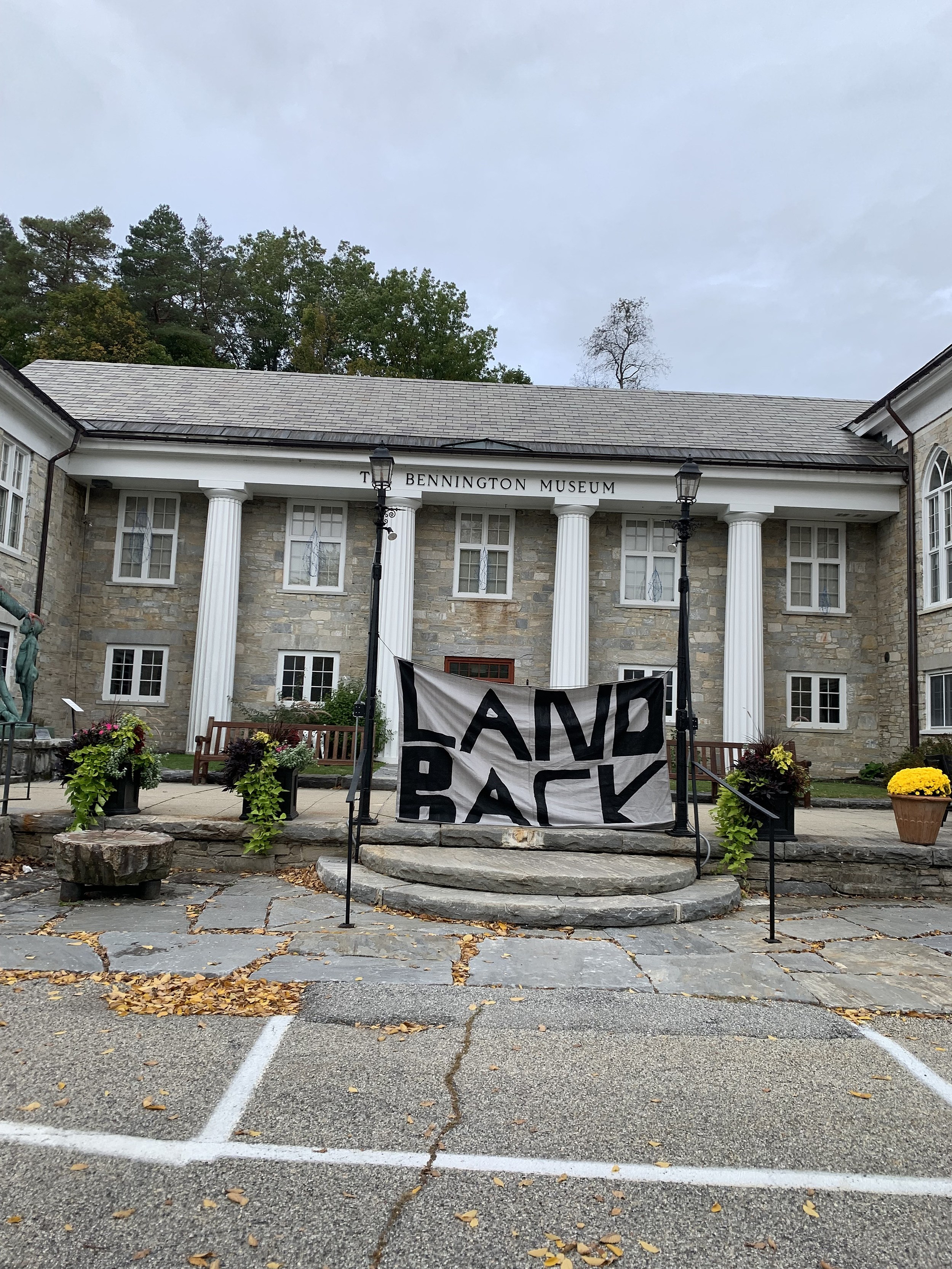 Vandalism To Bennington Museum May Have A Meaning Behind It photo pic