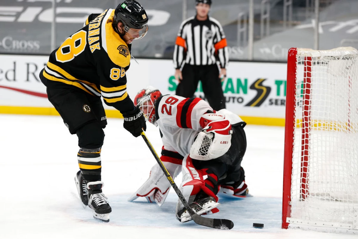 On display at Winter Classic, Bruins' David Pastrnak takes place