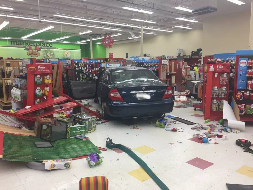 Vehicle Crashes into Petco 