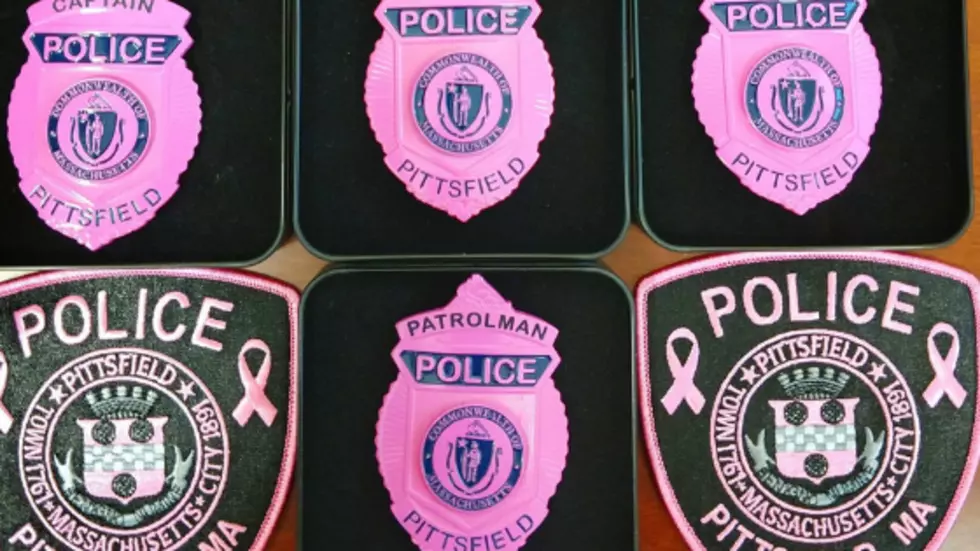 Pittsfield Police to Wear Pink Patches for Breast Cancer Awareness