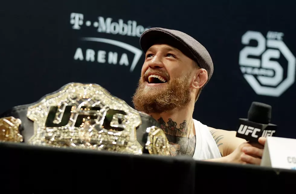 Conor McGregor Surprises Local Firefighters with World Series Tickets