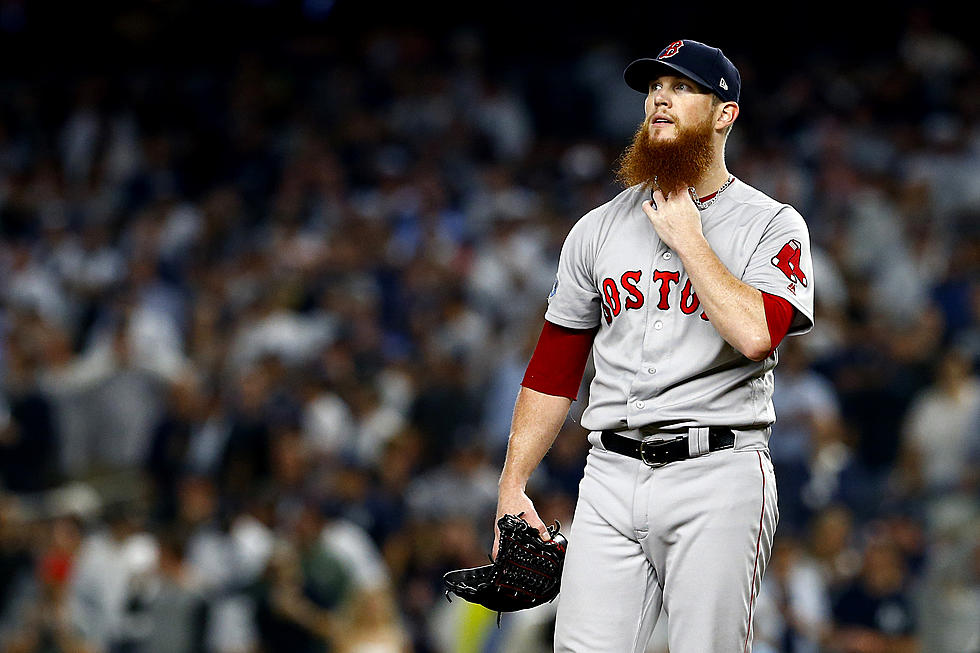 VIDEO: Fan Hurls Beer Can at Craig Kimbrel in Yankee Stadium Bullpen