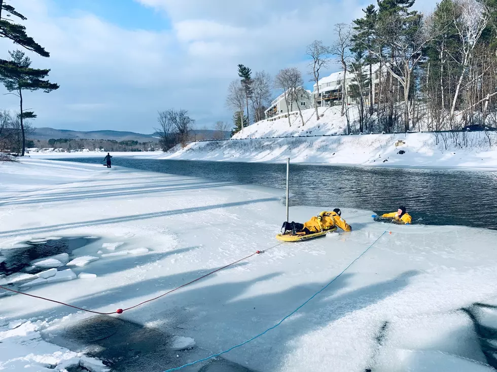 Pittsfield Fire Department Warns, &#8216;Ice Is Never 100% Safe&#8217; [PHOTOS]