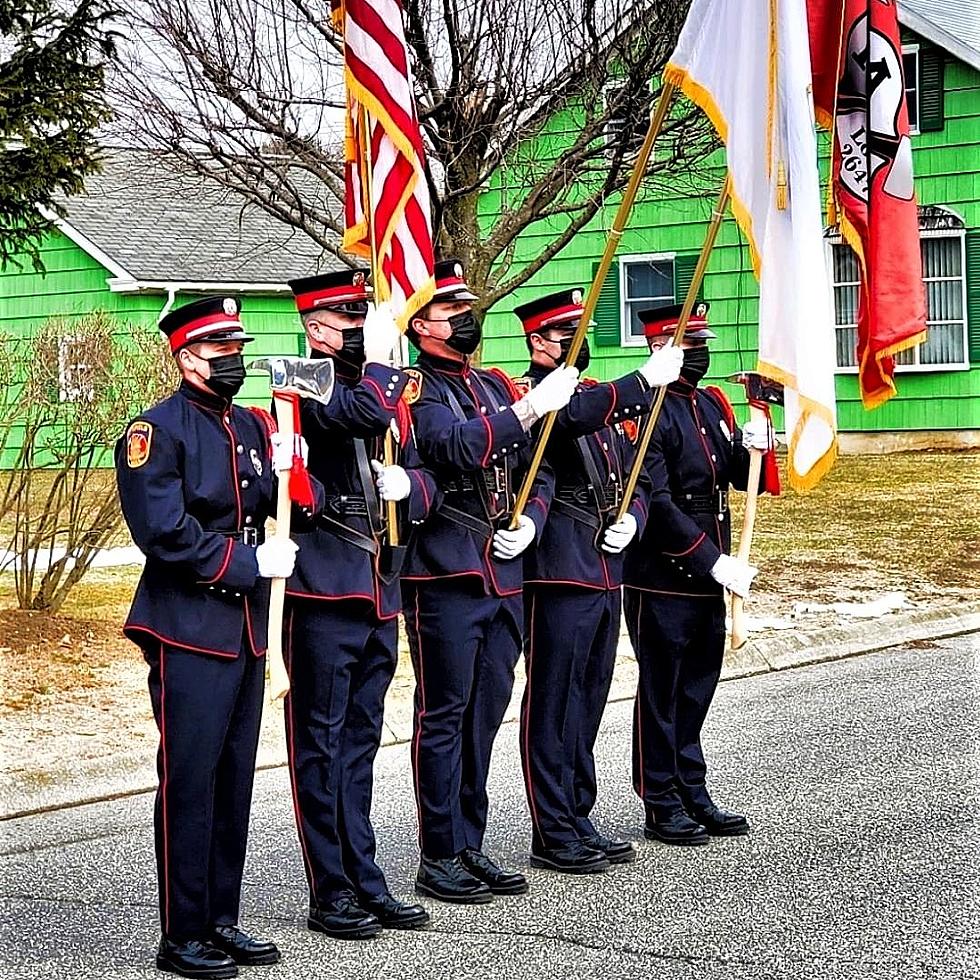 Former Deputy Chief Mike Polidoro Honored In Fire Department Procession (VIDEO)