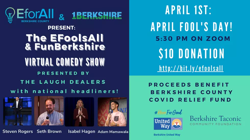 Some Virtual Comic Relief Coming To The Berkshires To Benefit COVID Fund
