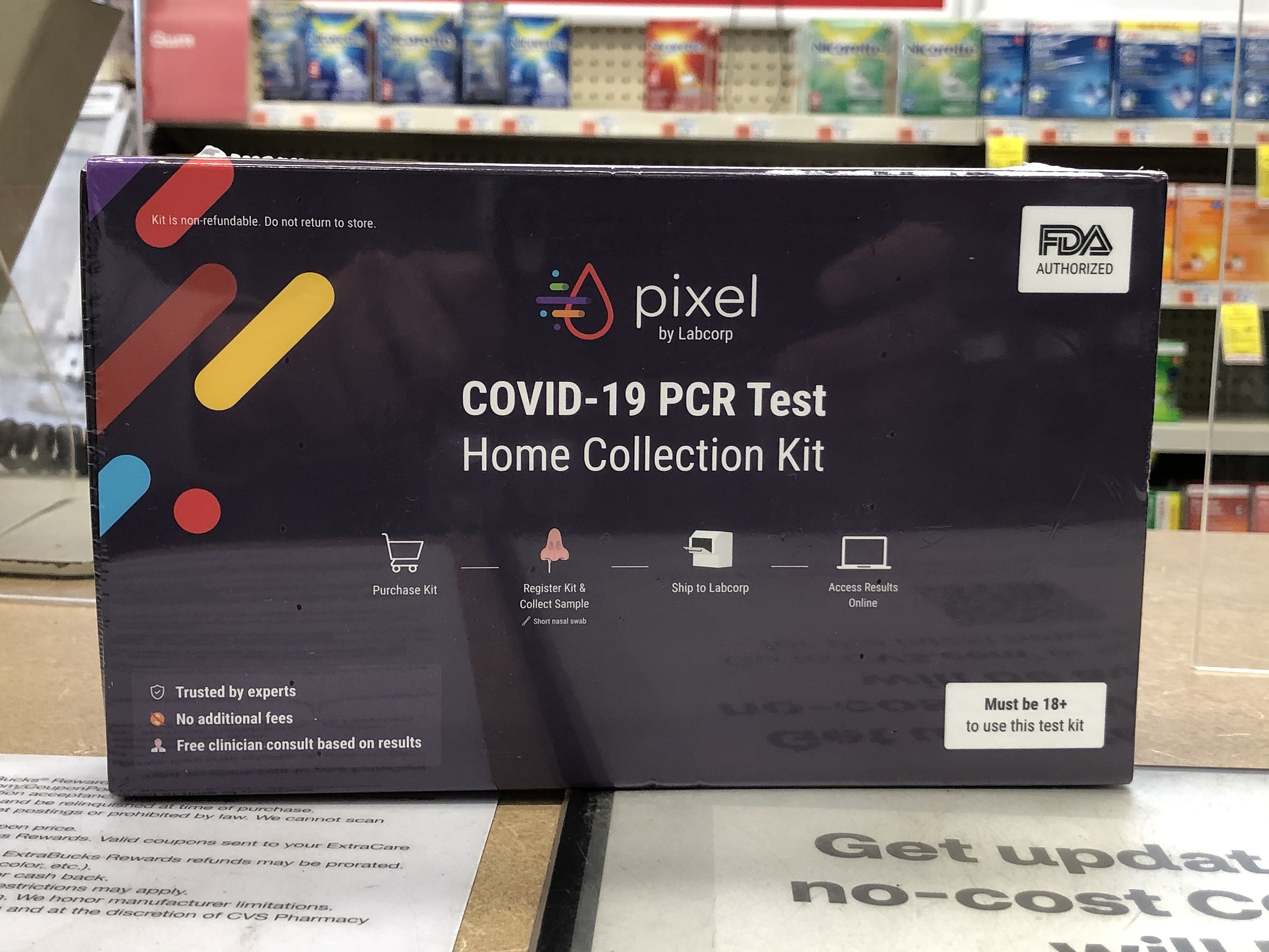 cvs covid test kits home