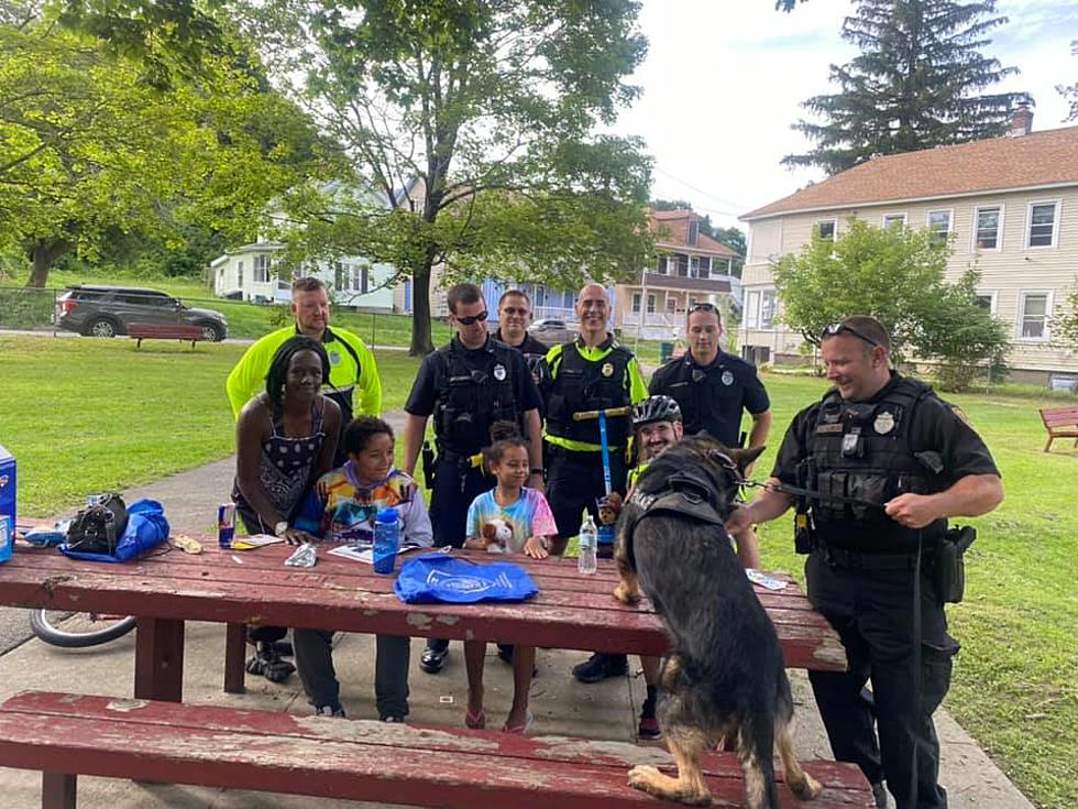 Pittsfield Police Visit City Parks to Celebrate National Night Out with Community Youth