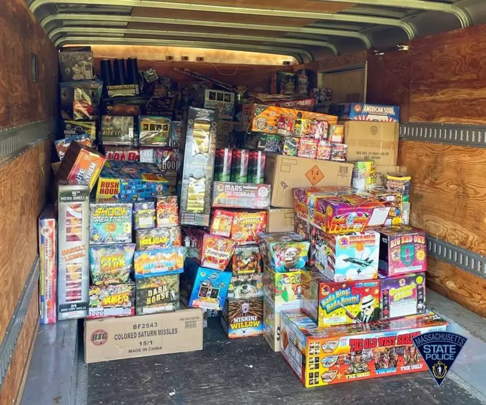 Massachusetts State Troopers Seize Large Volume of Fireworks