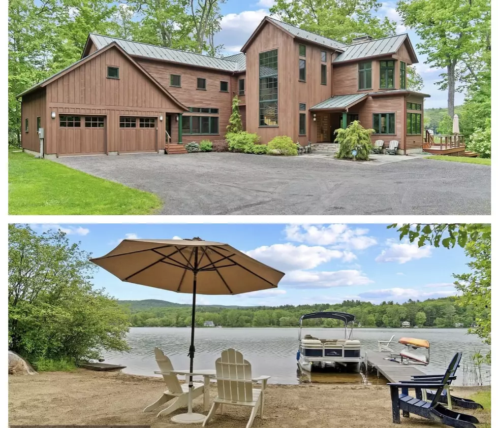 Stunning $4M Lakefront Home in The Berkshires with Tennis, Gourmet Kitchen is a Dream
