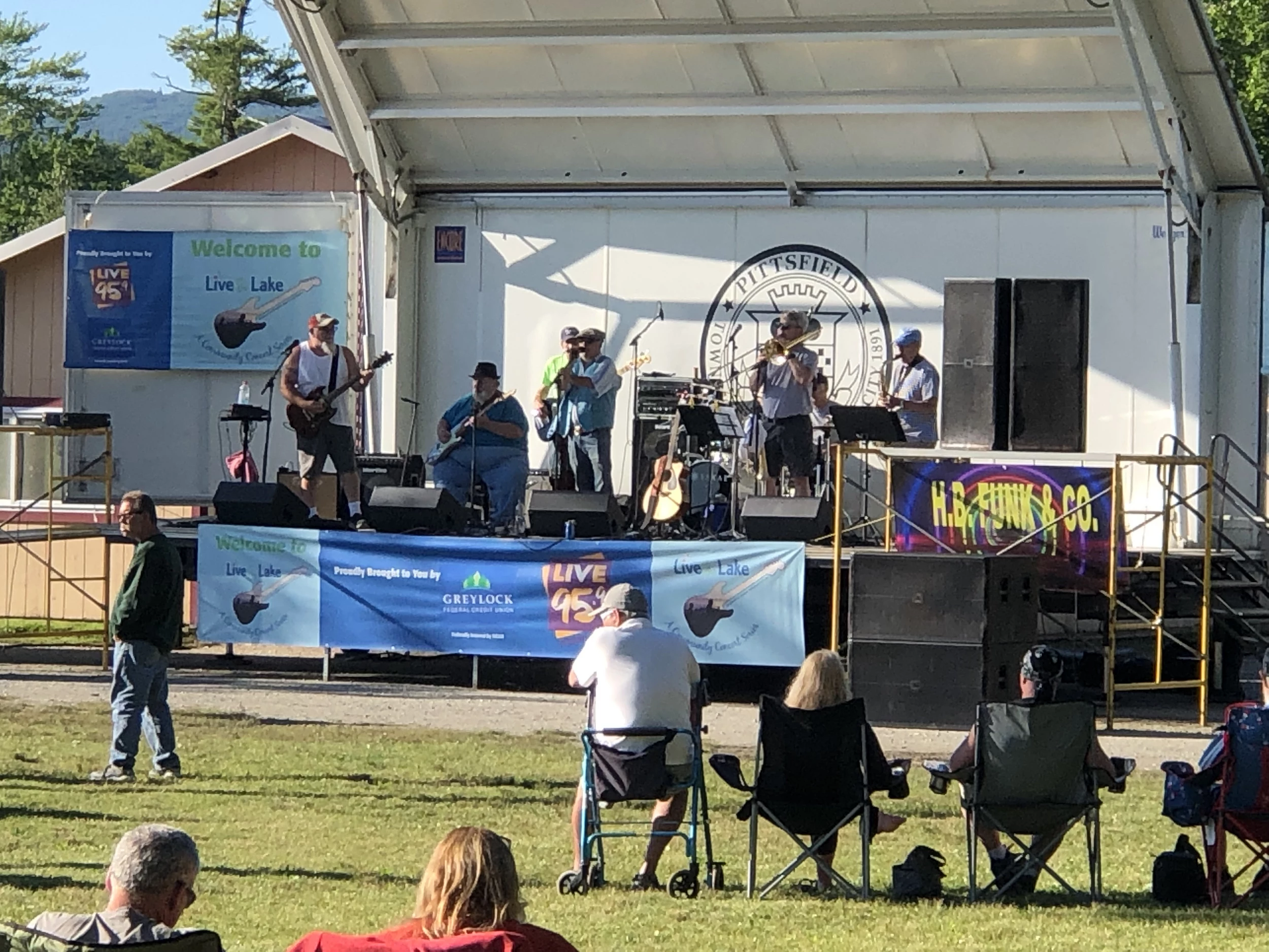 Live on the Lake Bands Summer 2021, Onota Lake, Pittsfield
