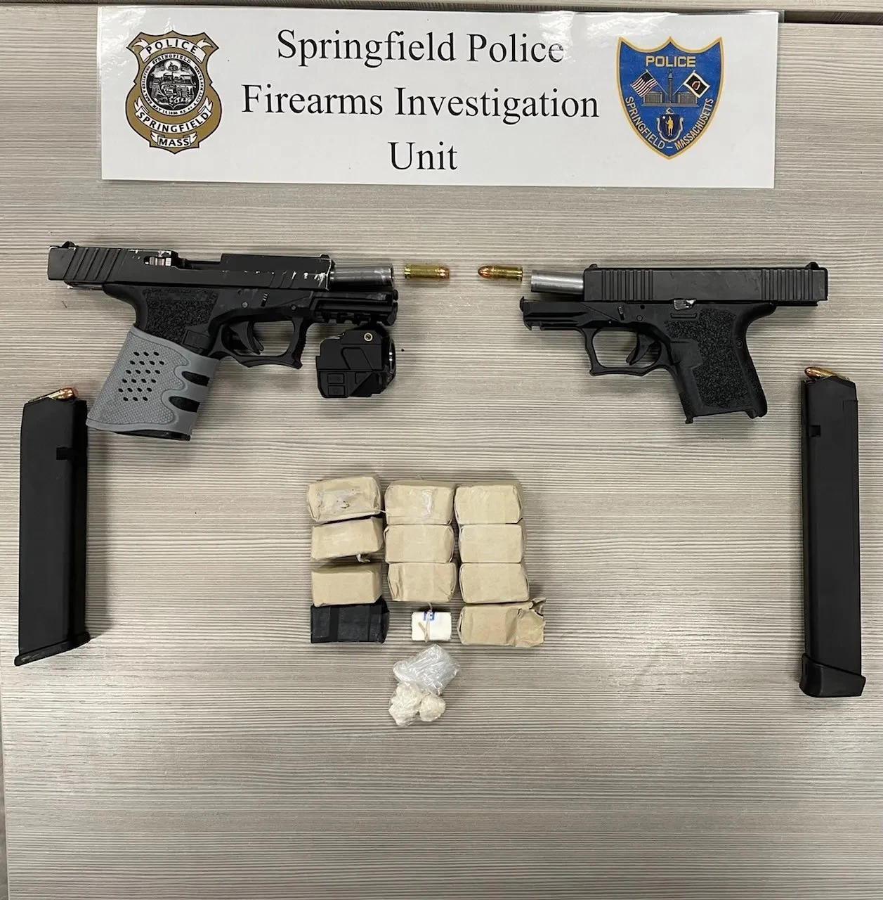 Western MA Police Seize Ghost Guns and Drugs During Traffic Stop