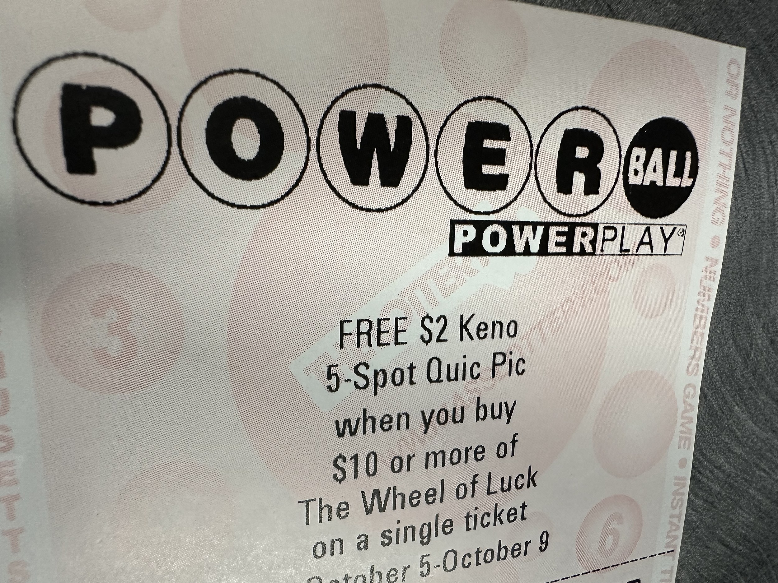 Powerball jackpot increases to $60 million; Ohio Lottery results for  02/20/2020 