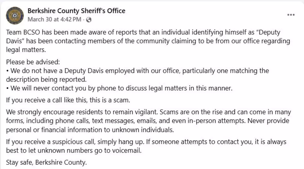 Berkshire County Sheriff's Office via Facebook