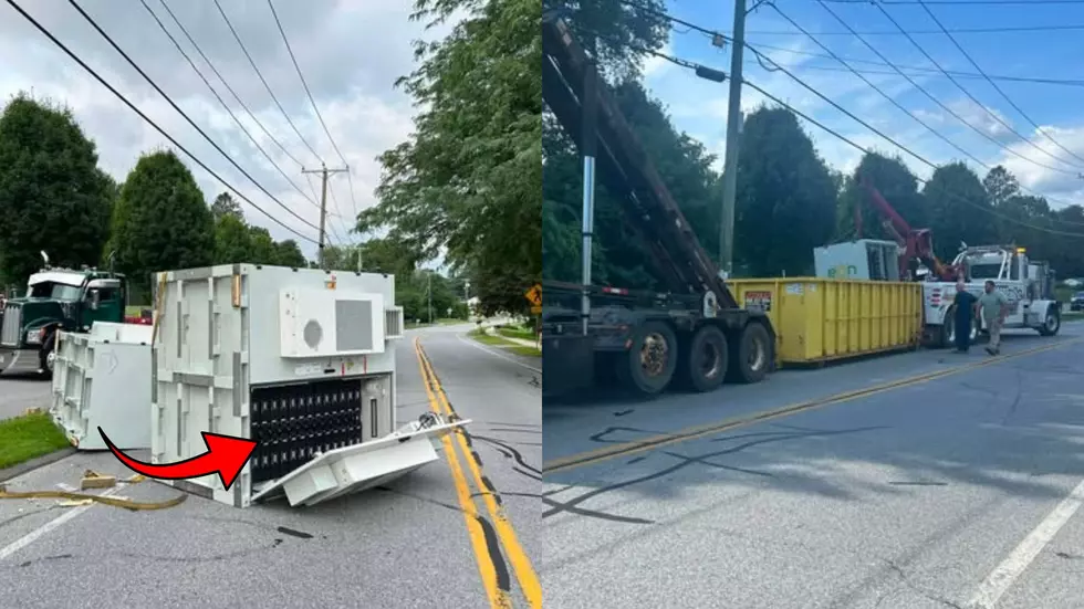 Truck Spills Thousands of Lithium Batteries on South Street In Dalton