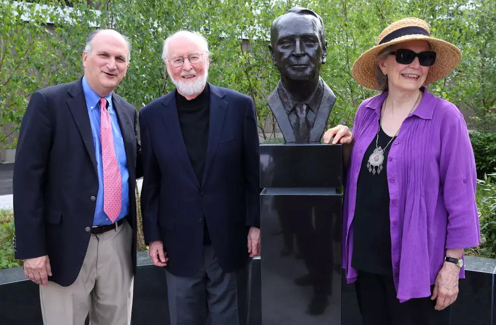 Koussevitzky Sculpture Unveiled At Tanglewood