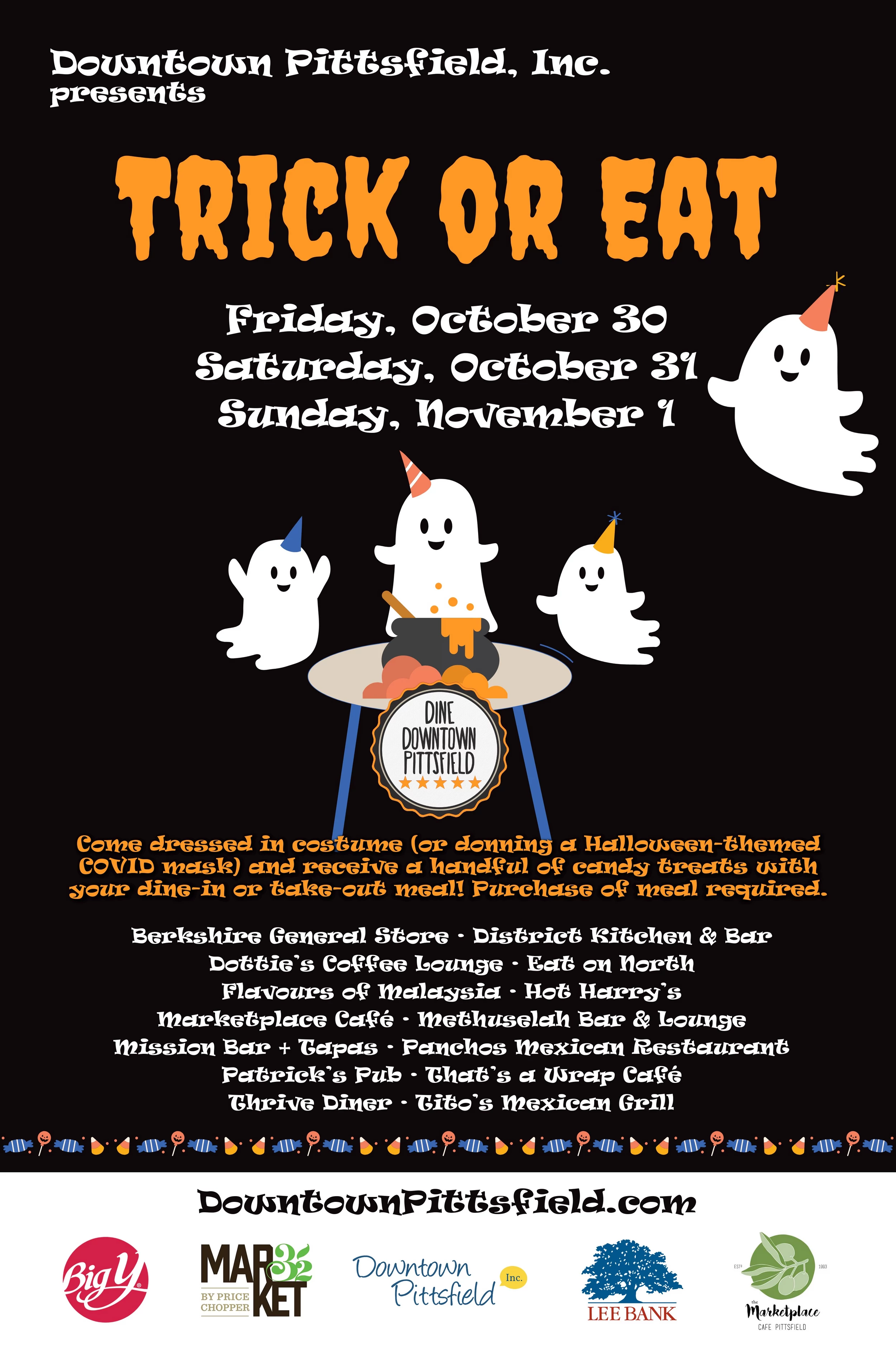 pittsfield township halloween hours