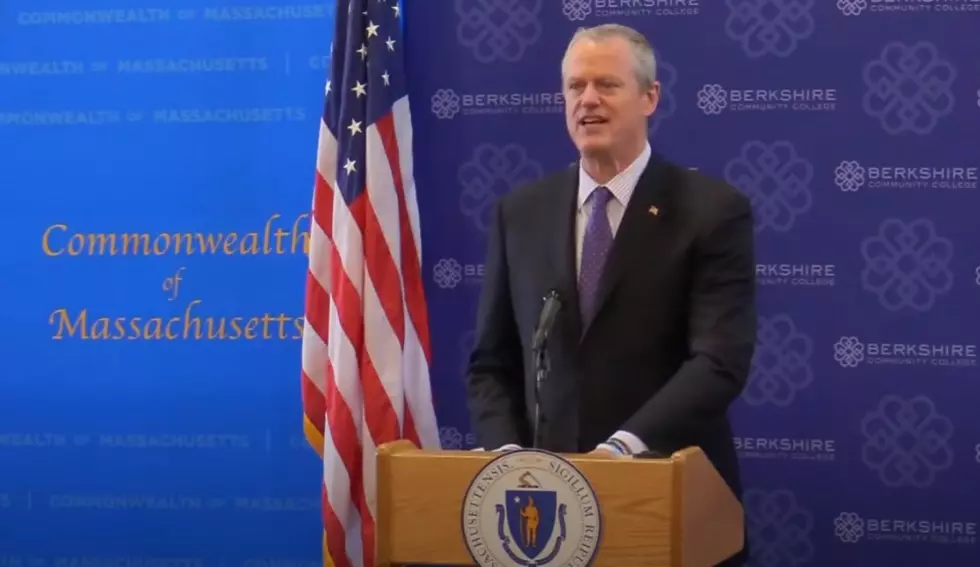 Gov. Baker Visits Vaccine Clinic at BCC in Pittsfield