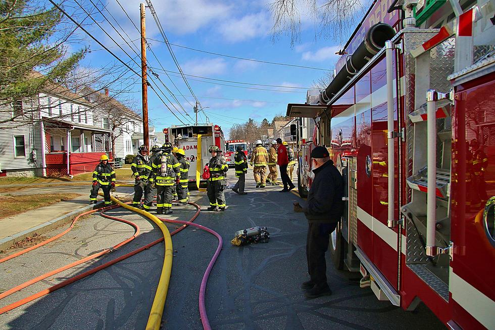 A Structure Fire In Adams Knocked Down Quickly Monday Morning