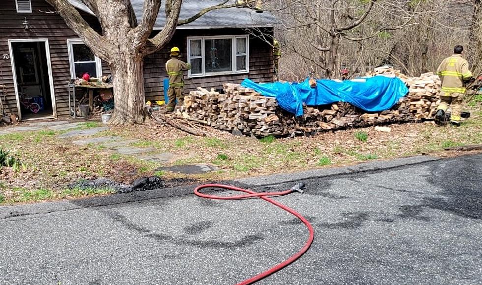 Lenox Fire Department Makes Quick Work Out of Chimney Fire