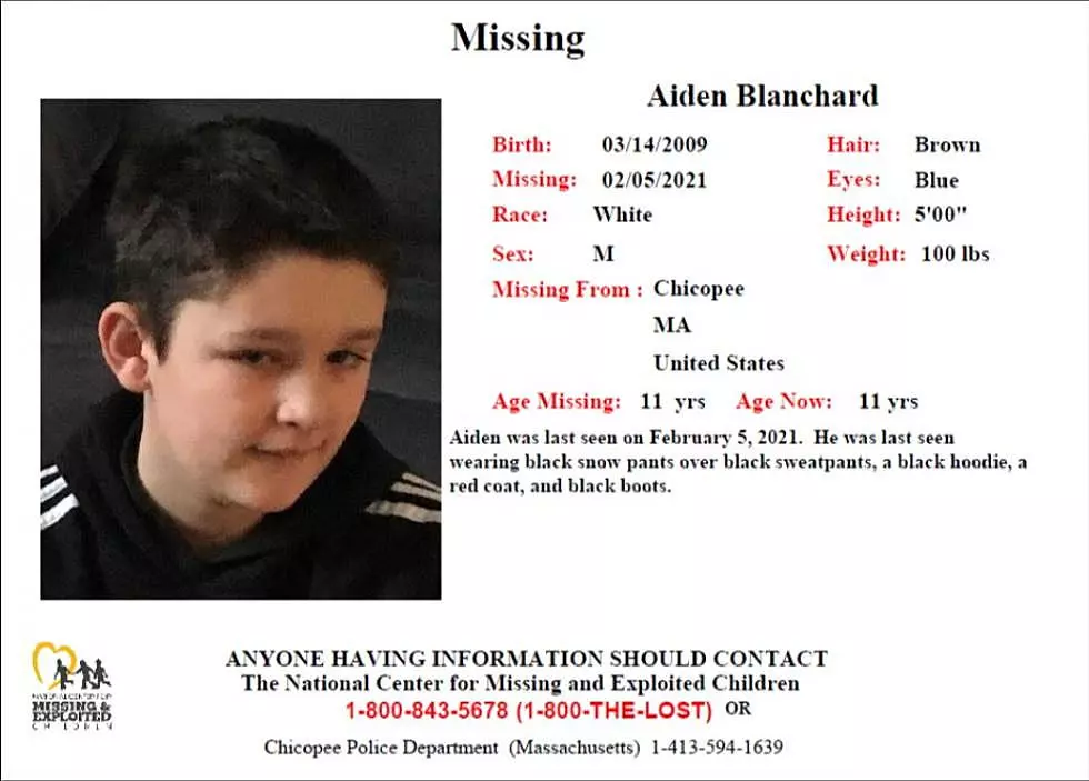 Search for Missing 11-Year-Old Western Mass Boy Continues