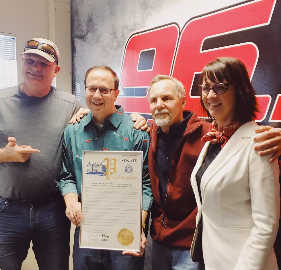 50 Years of Rock on WOUR Honored with New York State Proclamation