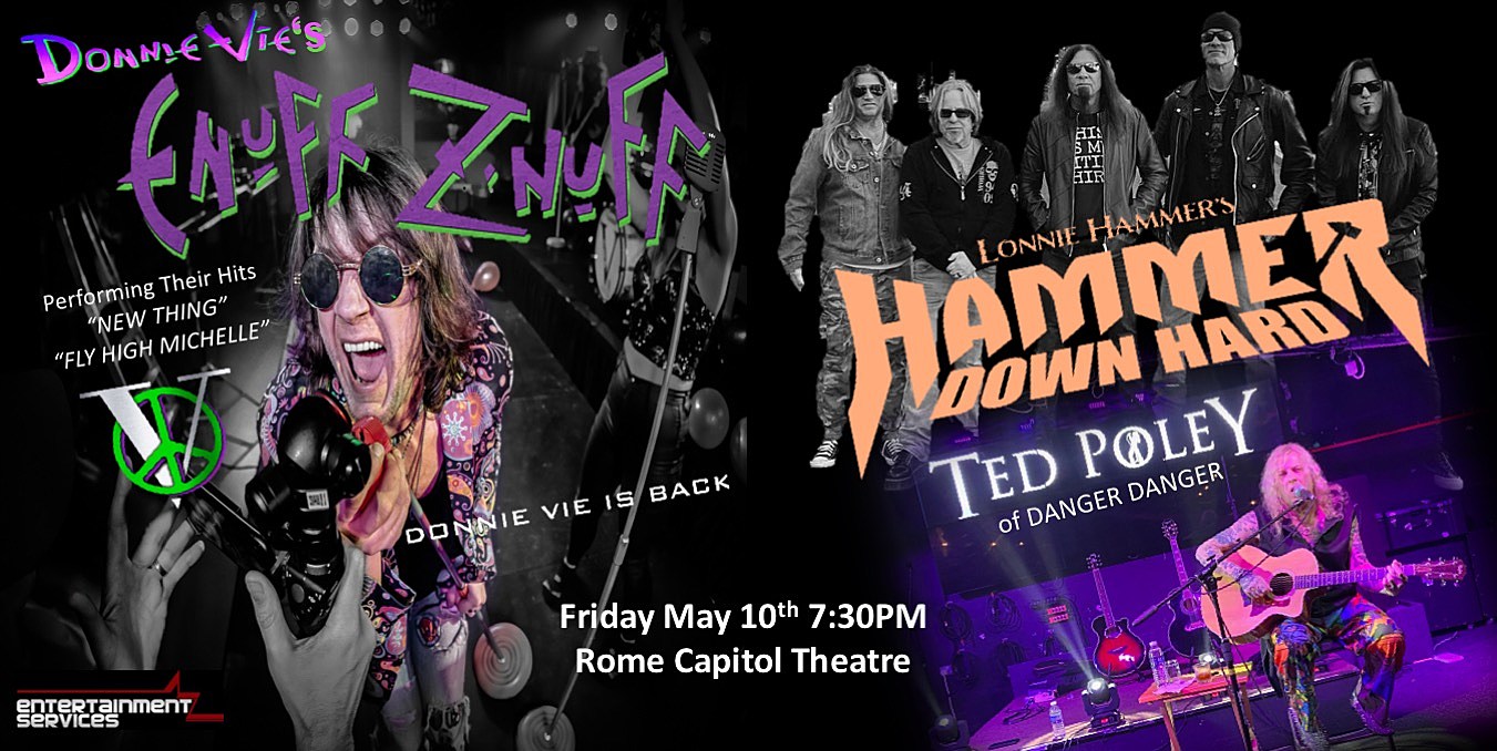 Enuff Z'Nuff Bringing Night of '80s Glam Rock Hits to Central NY