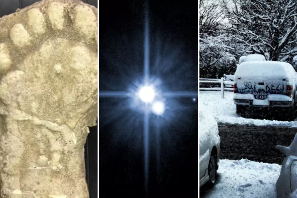 Bigfoot, Pluto, and Winter Weather – Terry’s Weekend Recap