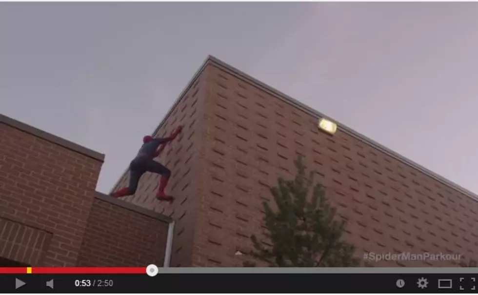 The Amazing Spider-Man Parkour [watch]