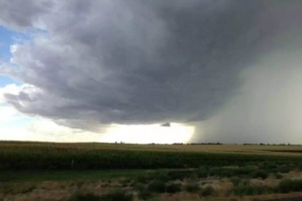 Crazy Twin Falls Storm Caught On Video