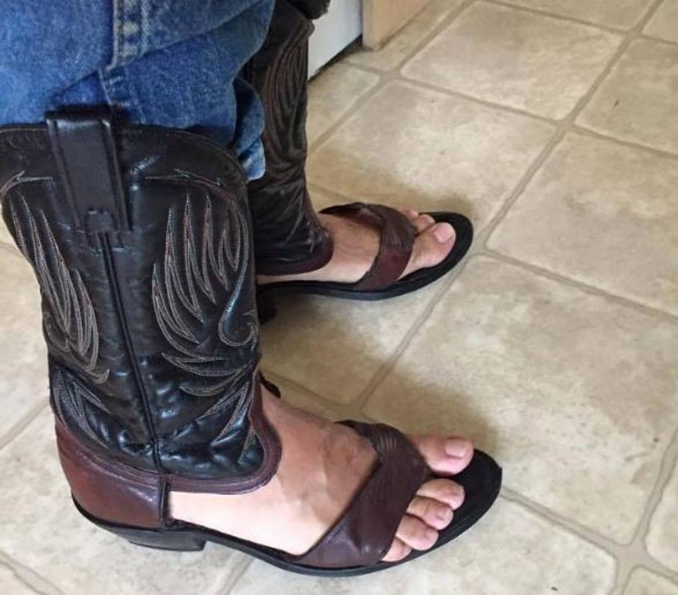 Does Dad Want Redneck Boot Sandals for Fathers Day?