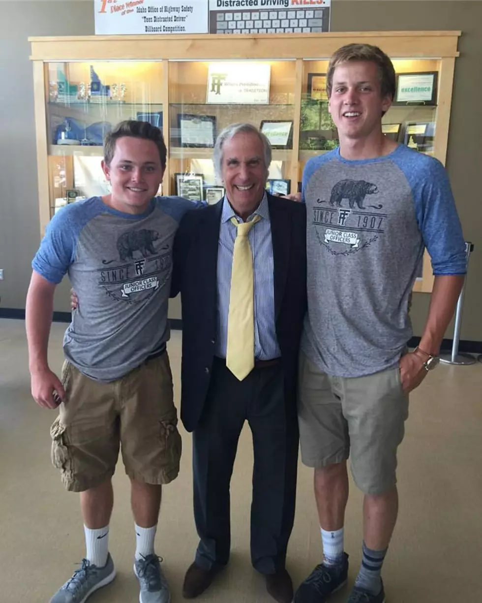Did You See Henry Winkler In Twin Falls? [Photos]