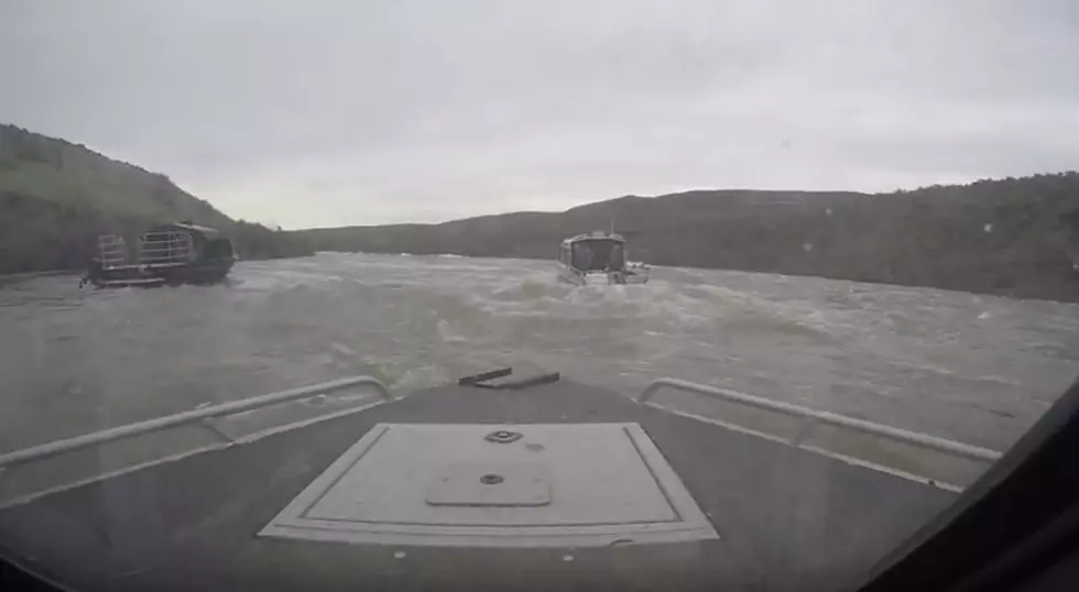 Boat Disappears Into Rapids
