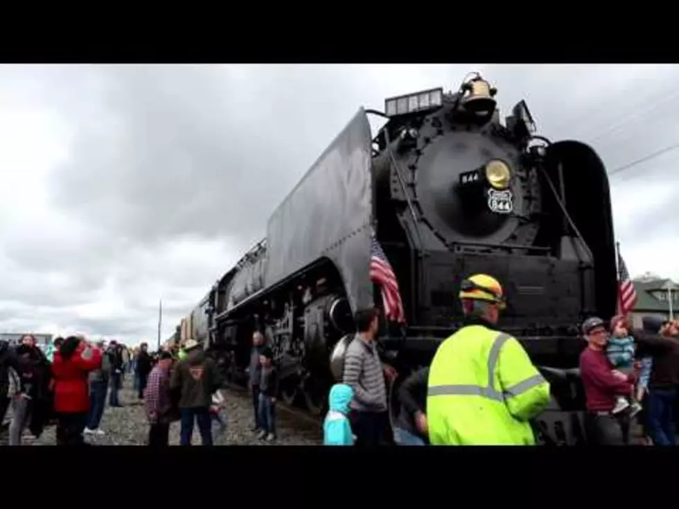 Did You Miss The Union Pacific No. 844 In Shoshone Yesterday?
