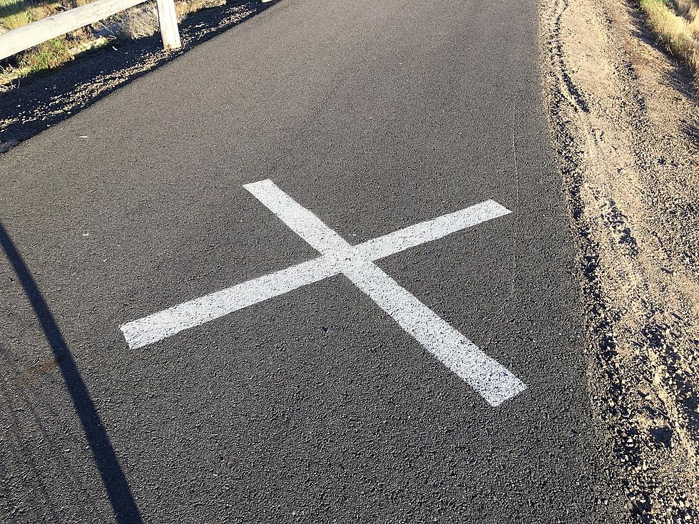 So What’s With the Big X on the Canyon Rim Trail?