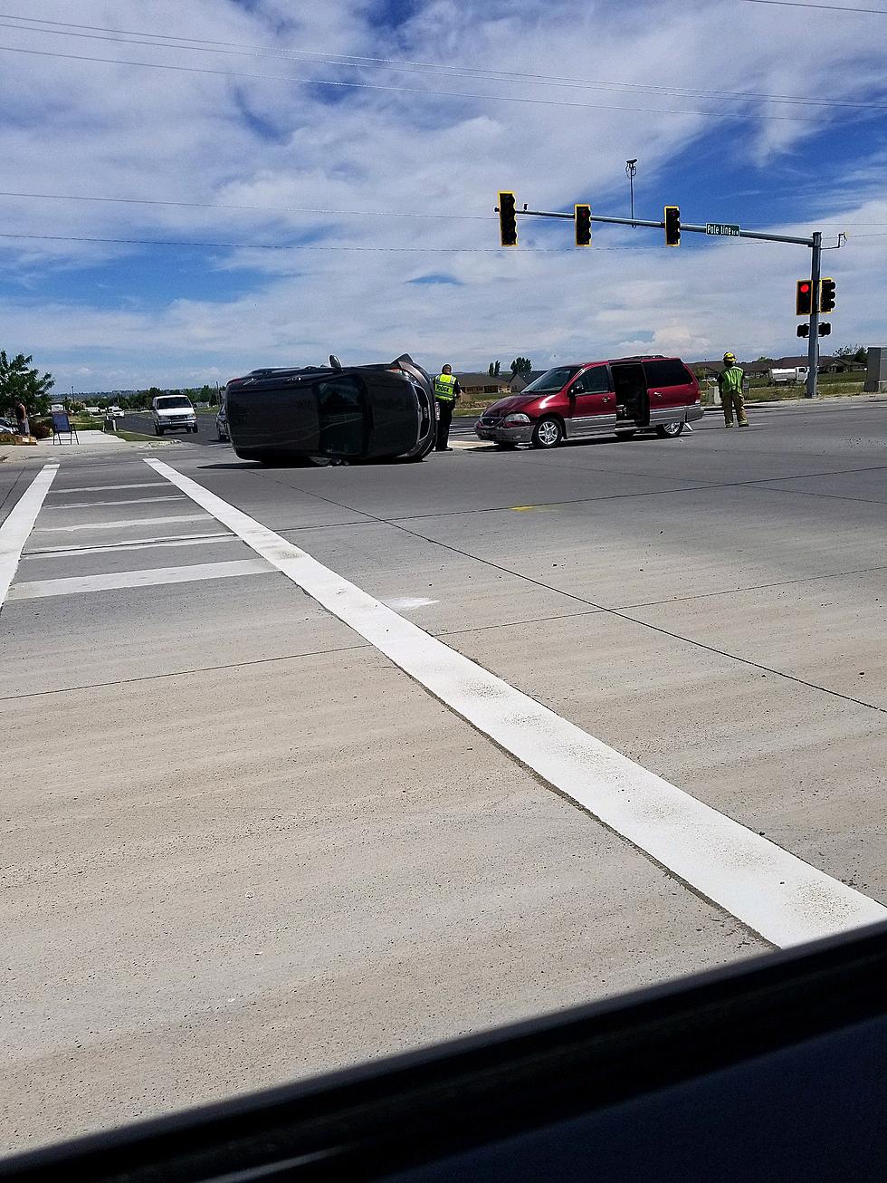 Two-vehicle Crash Reported in North Twin Falls