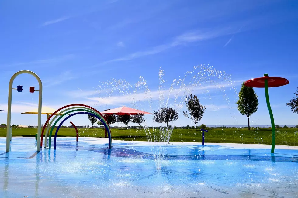 Twin Falls Splash Pad at First Federal Park Near Completion